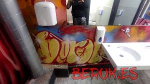 graffiti lavabos